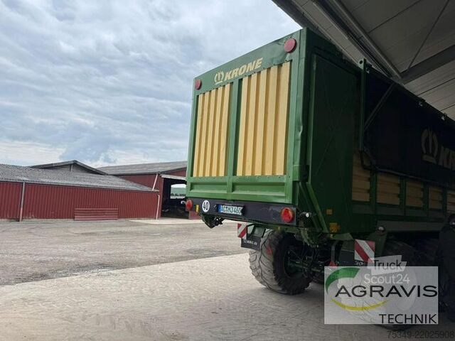 Rehulavainvaunu Krone ZX 470 GD