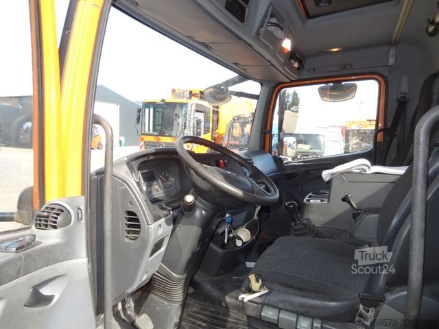 Ant sunkvežimio sumontuota darbo platforma MERCEDES-BENZ Atego 818 Ruthmann TK145 Kunststoffkorb