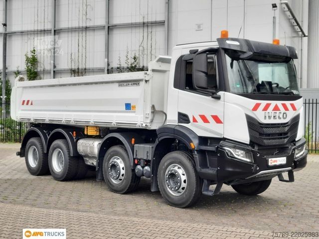 Tipvogn IVECO X-WAY 480 8X4/4 Meiller Bordmatik Intarder AHK
