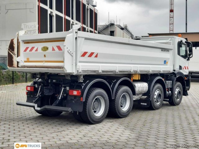 Tipvogn IVECO X-WAY 480 8X4/4 Meiller Bordmatik Intarder AHK