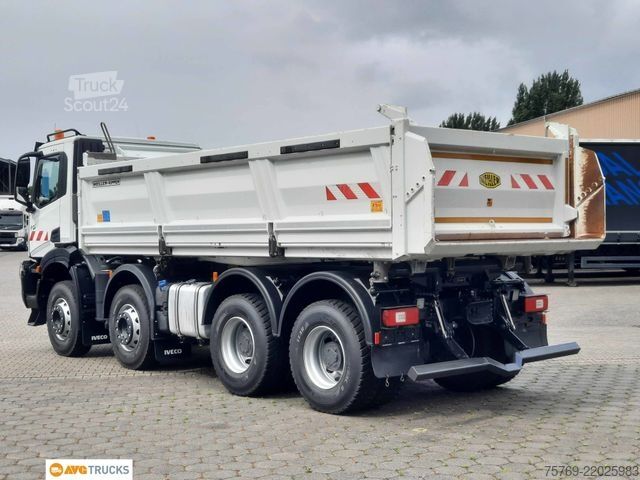 Tipvogn IVECO X-WAY 480 8X4/4 Meiller Bordmatik Intarder AHK