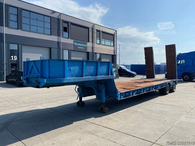 Semi carregador baixo Fruehauf / Hydraulic Ramps / 32 Ton
