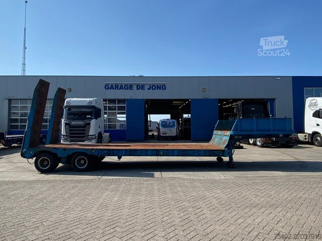 Semi carregador baixo Fruehauf / Hydraulic Ramps / 32 Ton