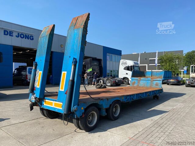 Semi carregador baixo Fruehauf / Hydraulic Ramps / 32 Ton