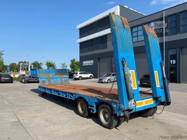 Semi carregador baixo Fruehauf / Hydraulic Ramps / 32 Ton