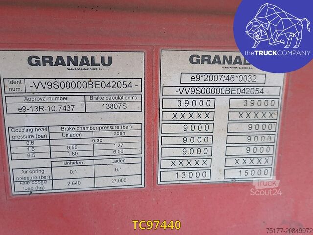 Volquete DAF GRANALU kipper