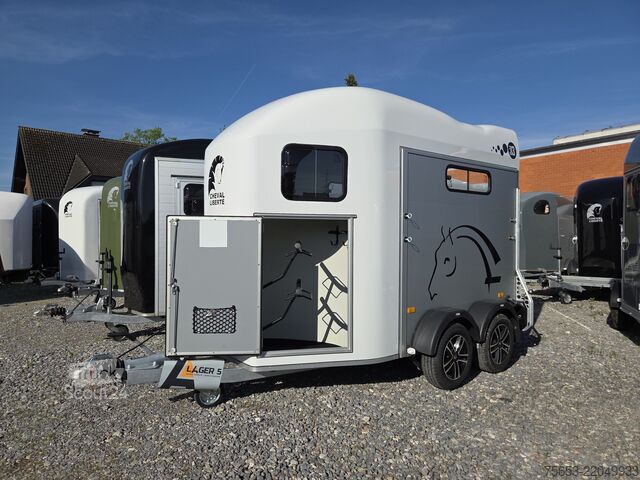 Prikolica za prevoz konj Cheval Liberté Gold 3 Alu Premium Alufelgen New Trailer