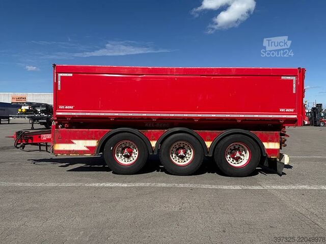 Kamion za otkači Kel-Berg Tipper /Kipper Zentralanhänger 15m3