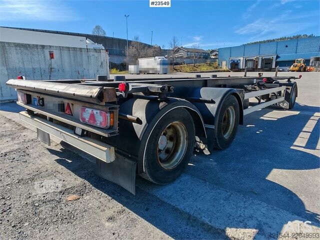 Containervervoer Wilco Container Trailer