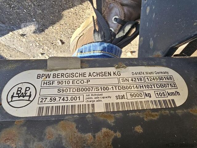 Achse BPW HSF 9010 ECO P