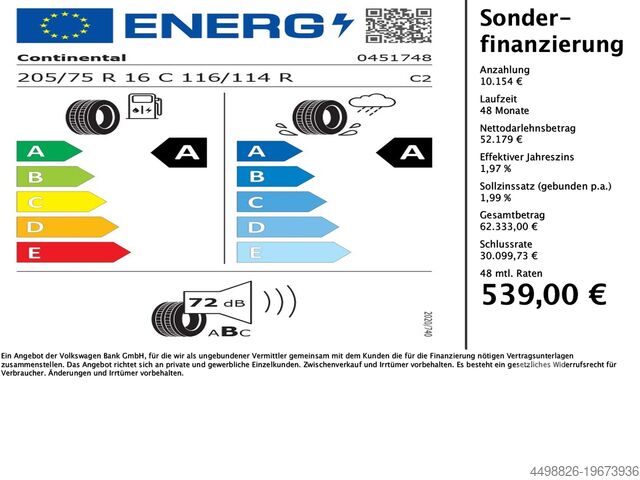 Dobozos furgon VW Crafter 35 KASTEN HD LR CARPLAY CAM AHK-VORB.