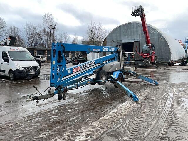 Lift cu braț montat pe remorcă Genie TZ-50 DC w/Drive (17m)