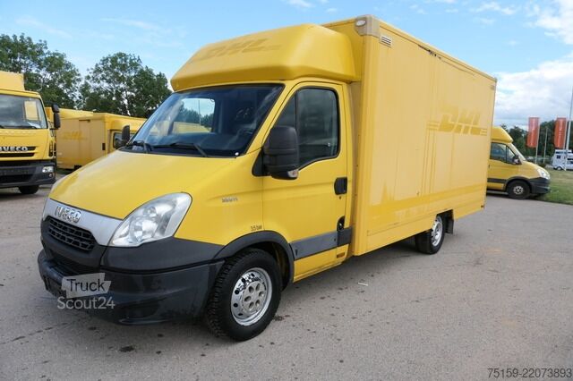 Transporter mit Koffer iveco Daily 35 S11 C30C AUTOMATIK KAMERA MAXI KAMERA Regale LUFT - EURO 5 - CoC