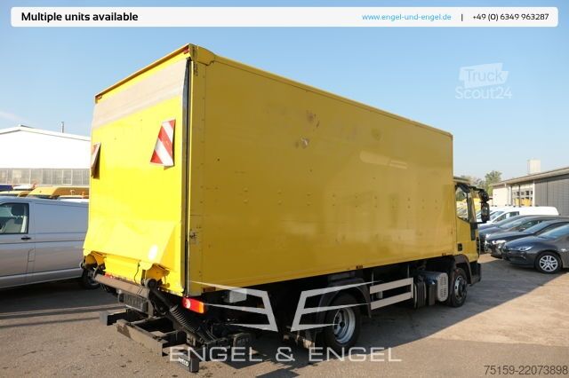 Laatikkoauto iveco EuroCargo ML 75 E 16 P LBW LUFT AUTOMATIK