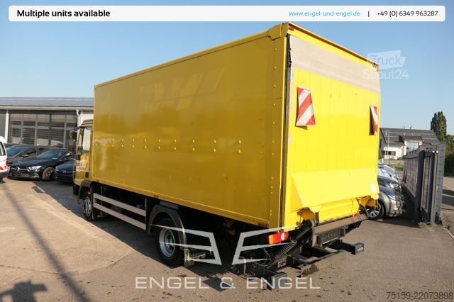 Laatikkoauto iveco EuroCargo ML 75 E 16 P LBW LUFT AUTOMATIK