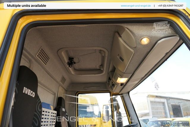 Laatikkoauto iveco EuroCargo ML 75 E 16 P LBW LUFT AUTOMATIK