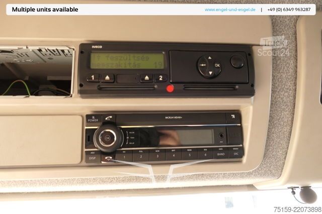 Laatikkoauto iveco EuroCargo ML 75 E 16 P LBW LUFT AUTOMATIK