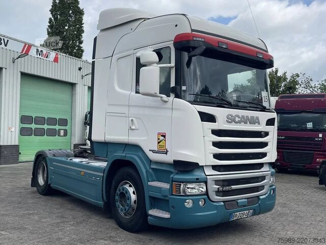 Standard-SZM Scania R450 767324  km! RETARDER, FRIGO, TOP condition!