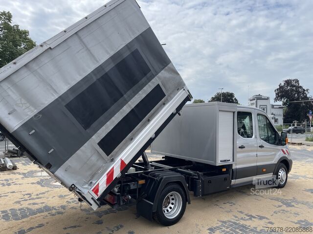 Basculantă Ford Transit Kipper aus 1.Hand+Klima+AHK+EU5