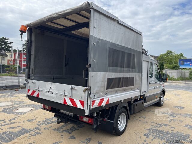 Basculantă Ford Transit Kipper aus 1.Hand+Klima+AHK+EU5