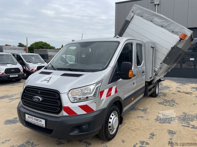 Basculantă Ford Transit Kipper aus 1.Hand+Klima+AHK+EU5