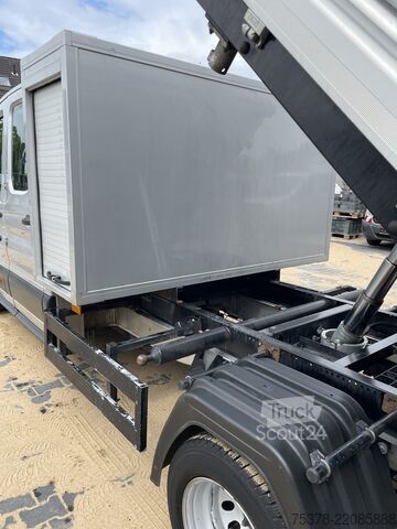 Basculantă Ford Transit Kipper aus 1.Hand+Klima+AHK+EU5