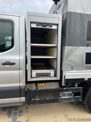 Basculantă Ford Transit Kipper aus 1.Hand+Klima+AHK+EU5