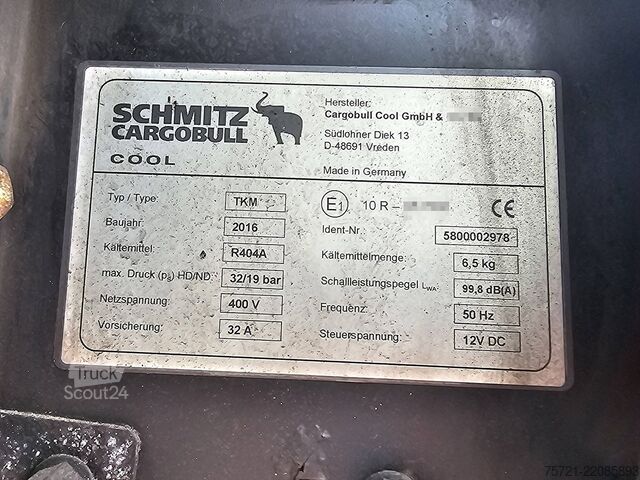 Koel-vriestransport SCHMITZ N/A SCHMITZ ENGINE
