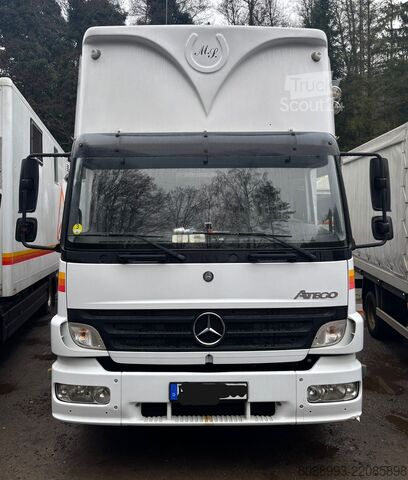 Mercedes 1023 trasporto cavalli + rimorchio Mercedes-Benz Atego 1023