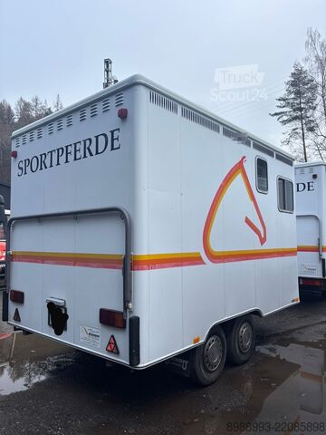 Mercedes 1023 trasporto cavalli + rimorchio Mercedes-Benz Atego 1023