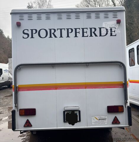 Mercedes 1023 trasporto cavalli + rimorchio Mercedes-Benz Atego 1023