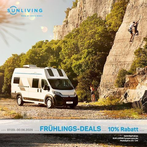 Avtodom SUNLIVING V 60SP X-TRA Alu„SOFORT“ Sofort verfügbar
