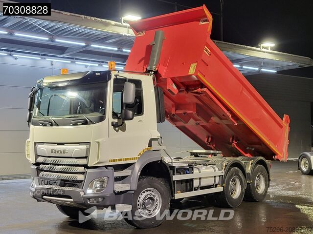 Standard-SZM DAF CF 480 CF 6X4 Tractorhead + 12m3 AJK tipper wec...