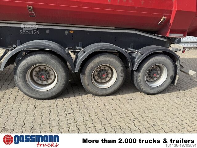 Tipper semitrailer Schwarzmüller K-Serie Kippauflieger, Hardoxmulde ca. 24/26m³,