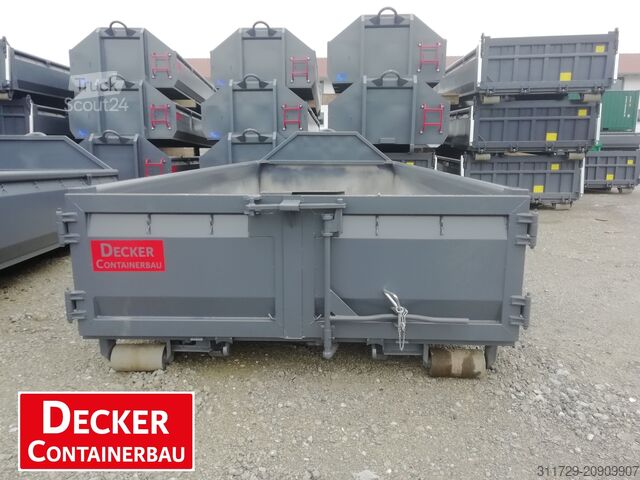 Conteneur à benne amovible Decker Containerbau Abrollcontainer, Bayernbox, Flügeltüre