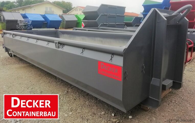 Conteneur à benne amovible Decker Containerbau Abrollcontainer, Bayernbox, Flügeltüre
