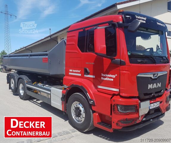 Conteneur à benne amovible Decker Containerbau Abrollcontainer, Bayernbox, Flügeltüre