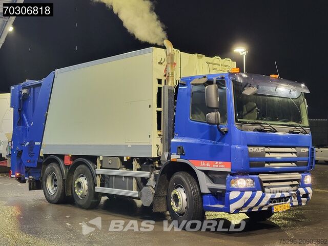 Vehicul de colectare a deșeurilor DAF CF75.250 6X2 Zoeller Medium XL Steering axle Au...