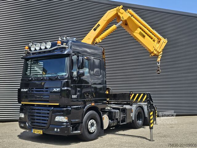 MTS standard DAF XF 430 6x2 / HIAB 280-5 CRANE - KRAN / REMOTE