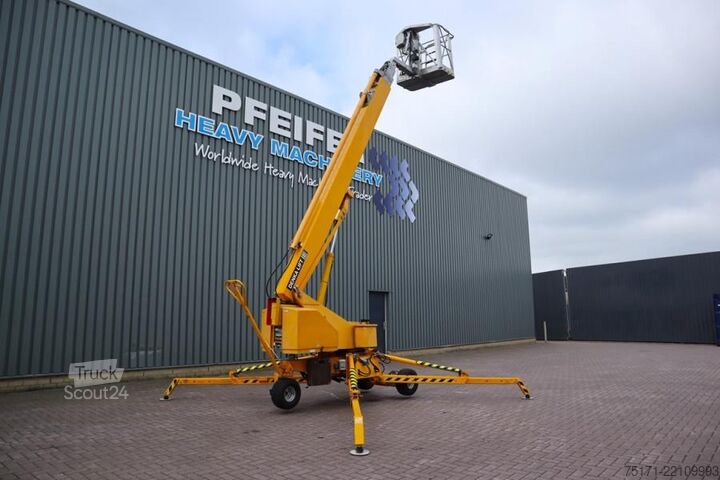 Plataforma de trabajo telescópica articulada Denka-Lift DL22N Electric, 22m Working Height, 12m Reach, Sim