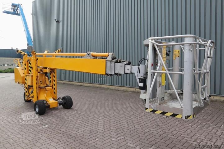 Plataforma de trabajo telescópica articulada Denka-Lift DL22N Electric, 22m Working Height, 12m Reach, Sim