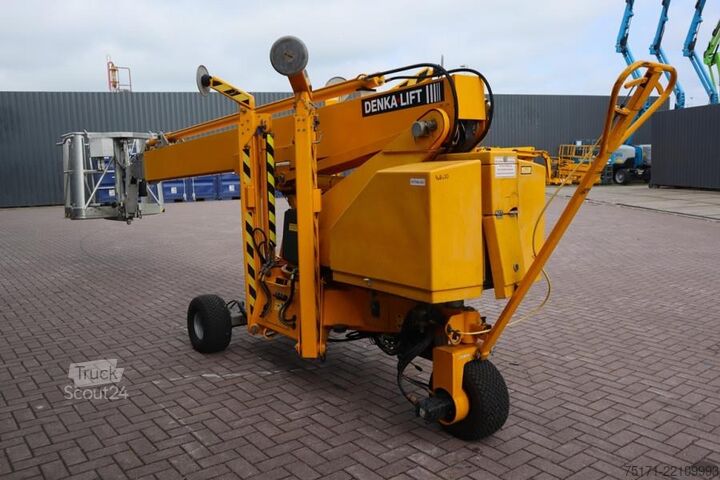 Plataforma de trabajo telescópica articulada Denka-Lift DL22N Electric, 22m Working Height, 12m Reach, Sim