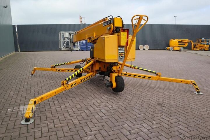 Plataforma de trabajo telescópica articulada Denka-Lift DL22N Electric, 22m Working Height, 12m Reach, Sim