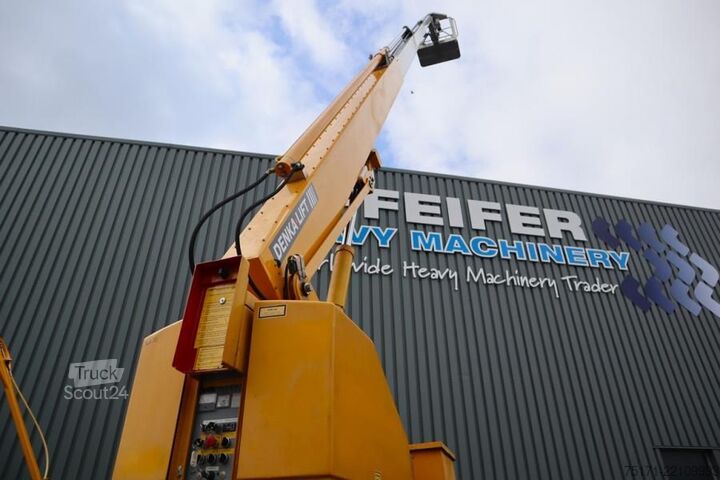 Plataforma de trabajo telescópica articulada Denka-Lift DL22N Electric, 22m Working Height, 12m Reach, Sim