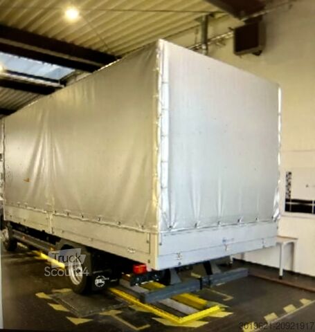Tenteli düz yataklı kamyon Mercedes Atego 816 Pritsche Plane Neuwagen
