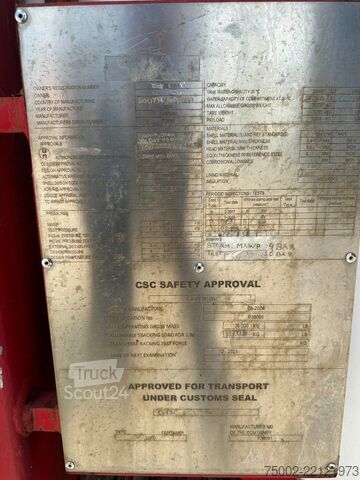 Tankcontainer Consani 20FT ISO / 26.060L / 1-COMP. / UN PORTABLE / T1...