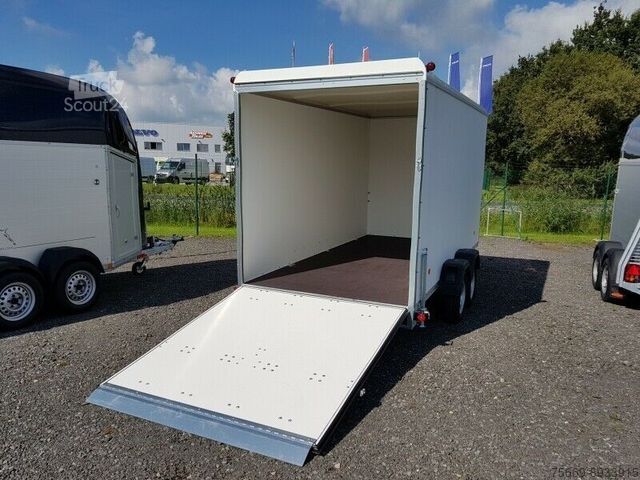 Κλειστό ρυμουλκούμενο BÖCKMANN Kofferanhänger KT 4018/27 H + Auffahrrampe + 100