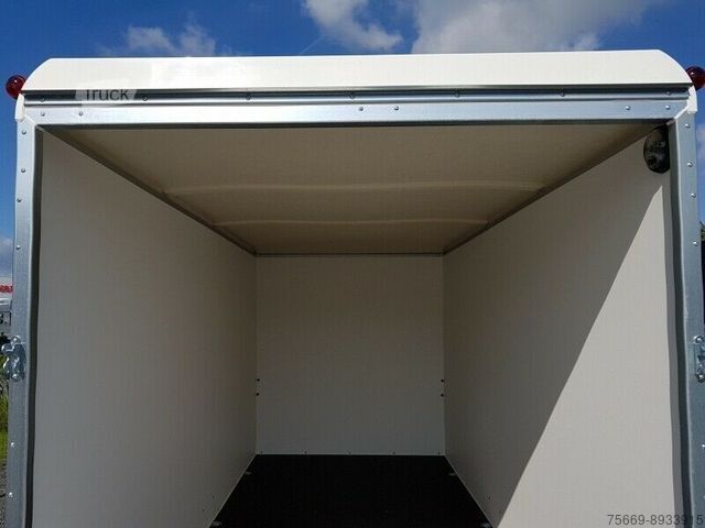 Κλειστό ρυμουλκούμενο BÖCKMANN Kofferanhänger KT 4018/27 H + Auffahrrampe + 100