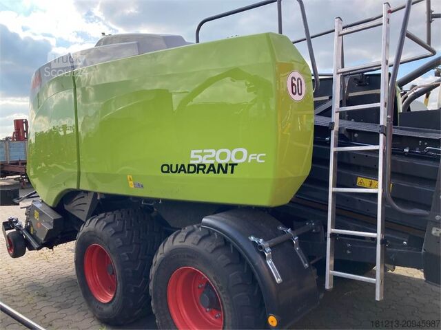 Széna technológia CLAAS Quadrant 5200 FC Evolution