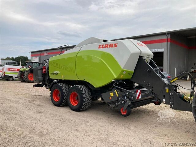 Széna technológia CLAAS Quadrant 5300 Evolution FC Tandem